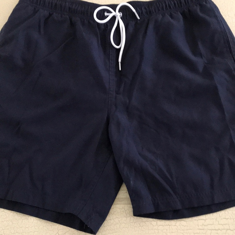 LANDS’END 8” Swim Trunk. Size L